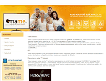 Tablet Screenshot of mamenet.cz